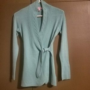 Lilly Pulitzer tie cashmere wrap